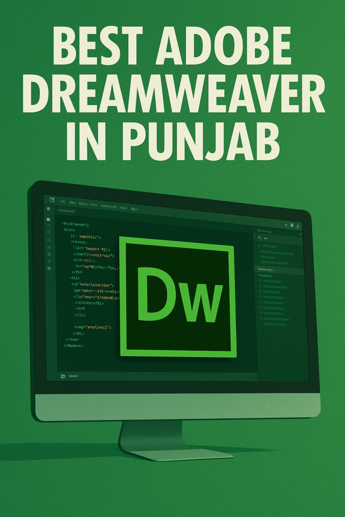 Best Adobe Dreamweaver In Punjab