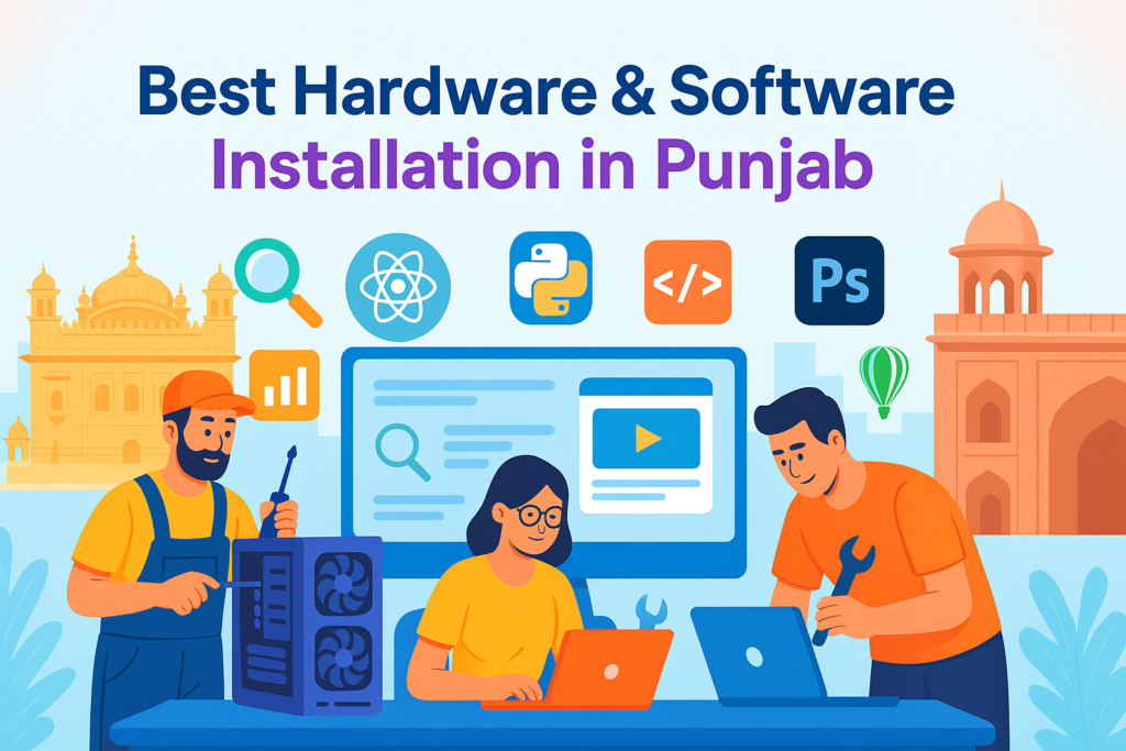 Best Hardware & Software Installinon in Punjab